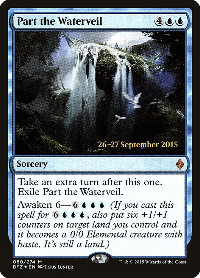 Part the Waterveil [Battle for Zendikar Prerelease Promos] - The Mythic Store | 24h Order Processing