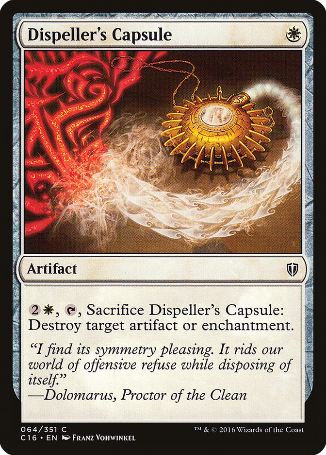 Dispeller's Capsule [Commander 2016] - The Mythic Store | 24h Order Processing