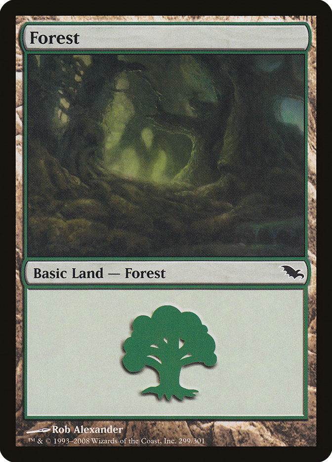 Forest (299) [Shadowmoor] - The Mythic Store | 24h Order Processing
