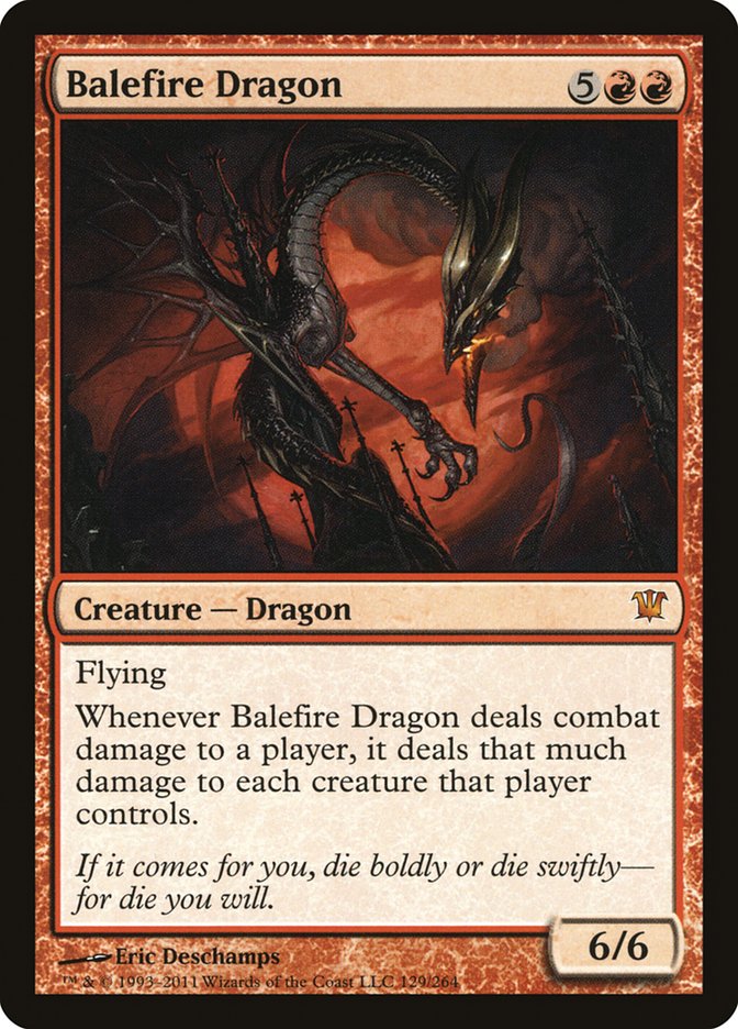 Balefire Dragon [Innistrad] - The Mythic Store | 24h Order Processing