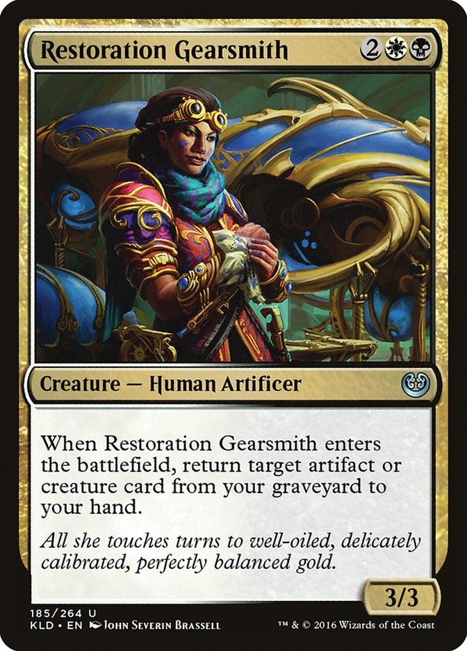 Restoration Gearsmith [Kaladesh] - The Mythic Store | 24h Order Processing