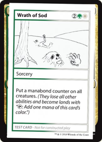 Wrath of Sod (2021 Edition) [Mystery Booster Playtest Cards] - The Mythic Store | 24h Order Processing