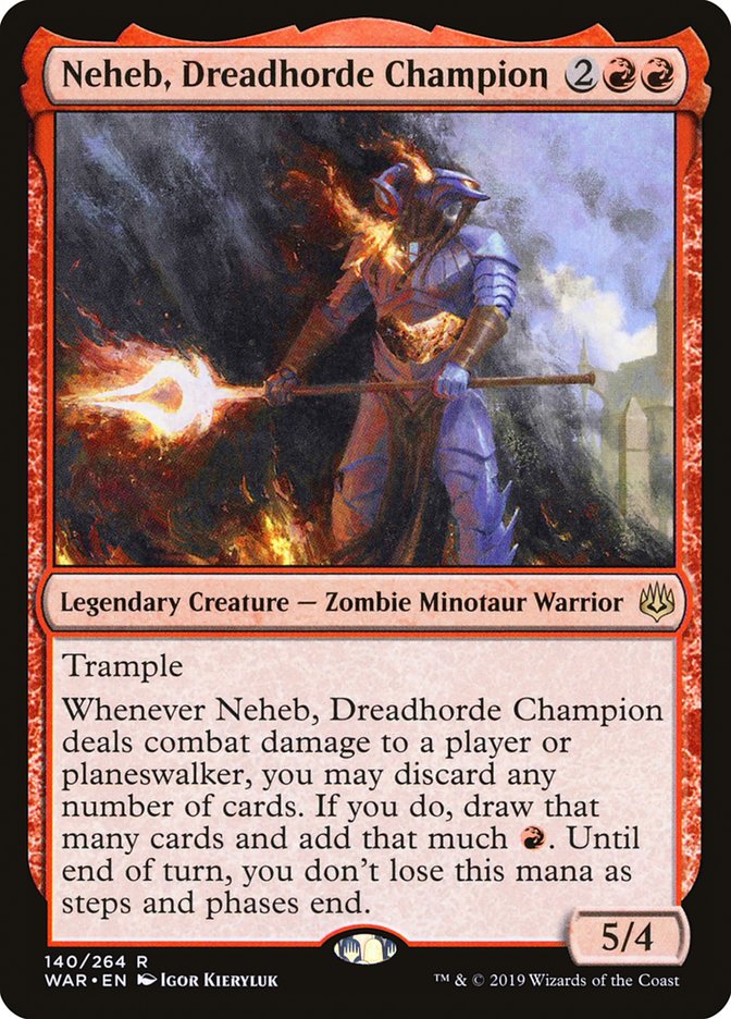 Neheb, Dreadhorde Champion [War of the Spark] - The Mythic Store | 24h Order Processing