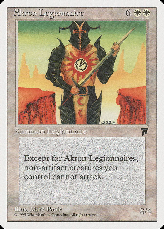 Akron Legionnaire [Chronicles] - The Mythic Store | 24h Order Processing