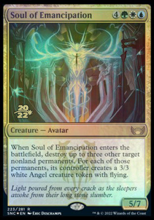 Soul of Emancipation [Streets of New Capenna Prerelease Promos] - The Mythic Store | 24h Order Processing