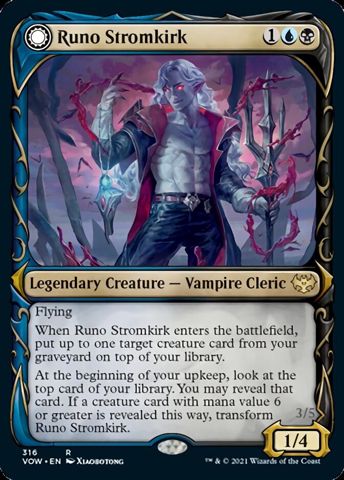 Runo Stromkirk // Krothuss, Lord of the Deep (Showcase Fang Frame) [Innistrad: Crimson Vow] - The Mythic Store | 24h Order Processing
