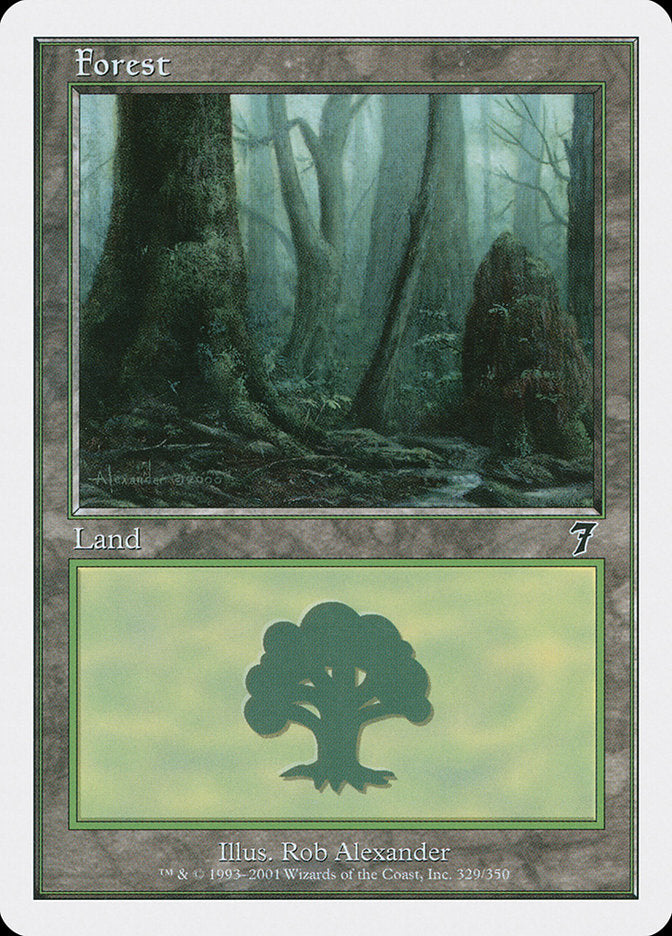 Forest (329) [Seventh Edition] - The Mythic Store | 24h Order Processing