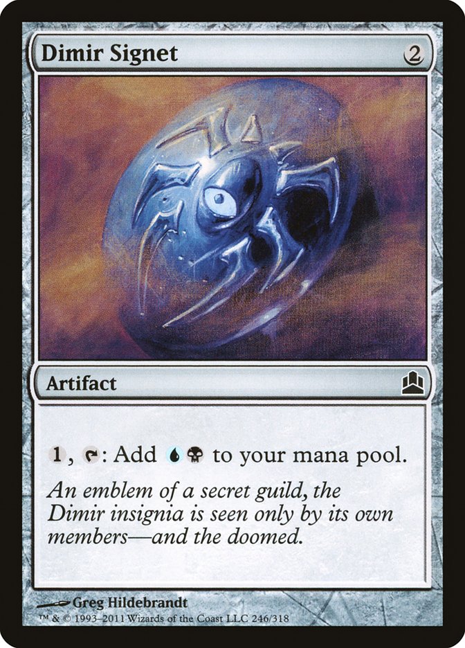 Dimir Signet [Commander 2011] - The Mythic Store | 24h Order Processing
