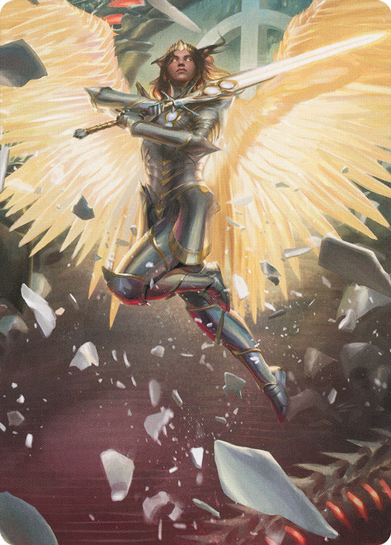 Archangel Elspeth Art Card [March of the Machine Art Series] - The Mythic Store | 24h Order Processing