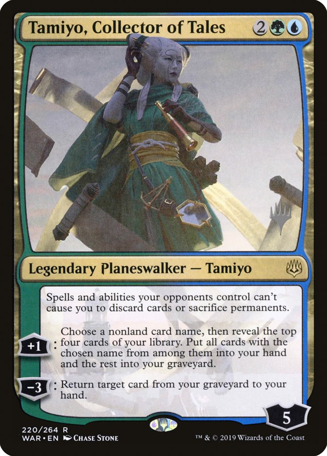 Tamiyo, Collector of Tales (Promo Pack) [War of the Spark Promos] - The Mythic Store | 24h Order Processing