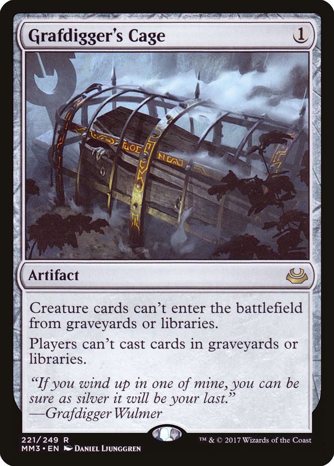 Grafdigger's Cage [Modern Masters 2017] - The Mythic Store | 24h Order Processing