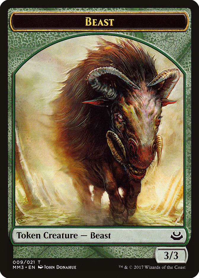 Beast Token (009/021) [Modern Masters 2017 Tokens] - The Mythic Store | 24h Order Processing