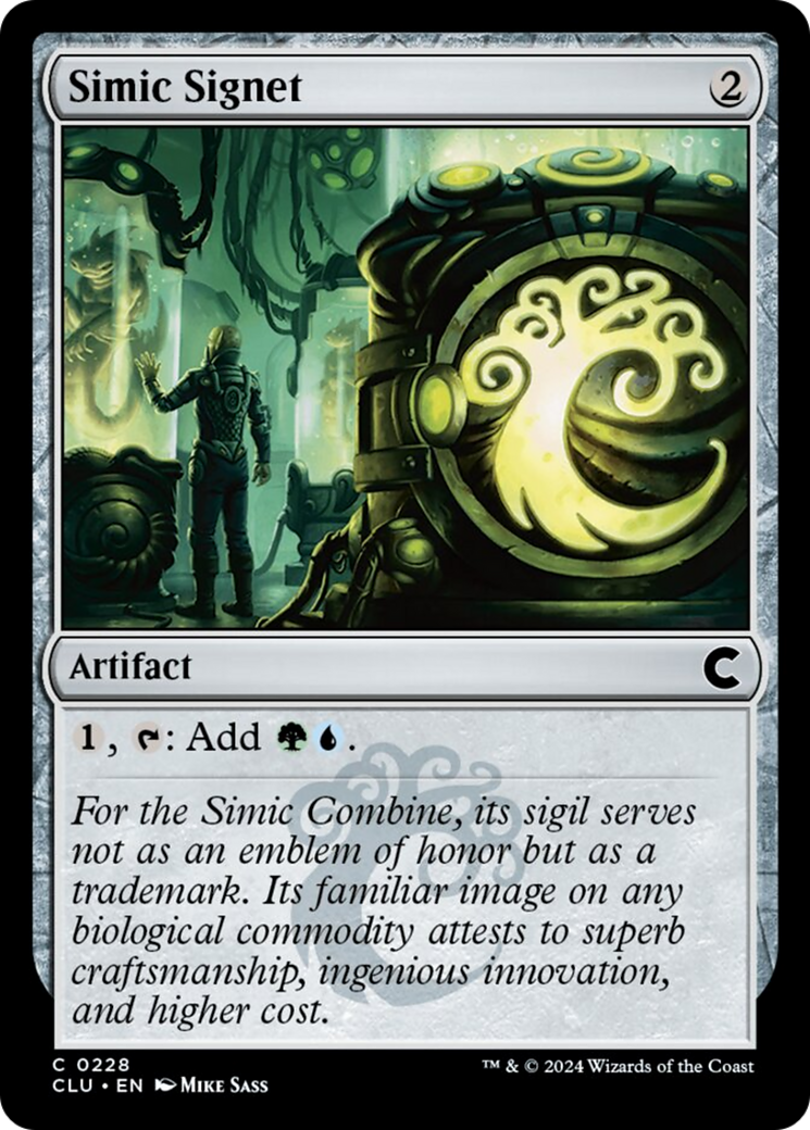 Simic Signet [Ravnica: Clue Edition] - The Mythic Store | 24h Order Processing