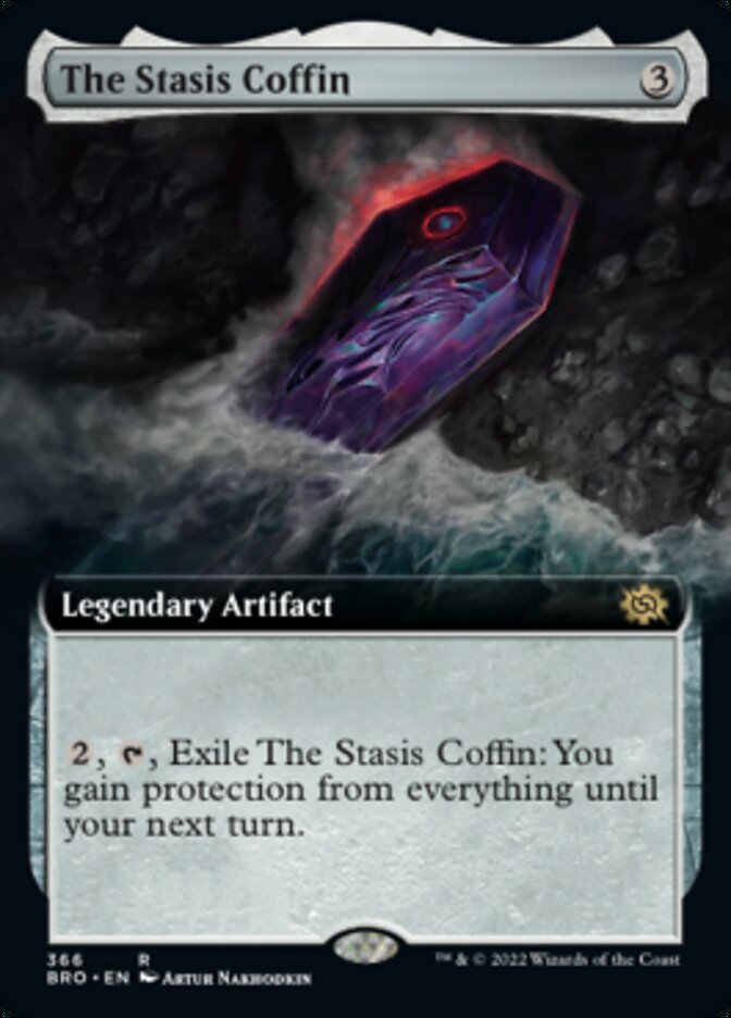 The Stasis Coffin (Extended Art) [The Brothers' War] - The Mythic Store | 24h Order Processing