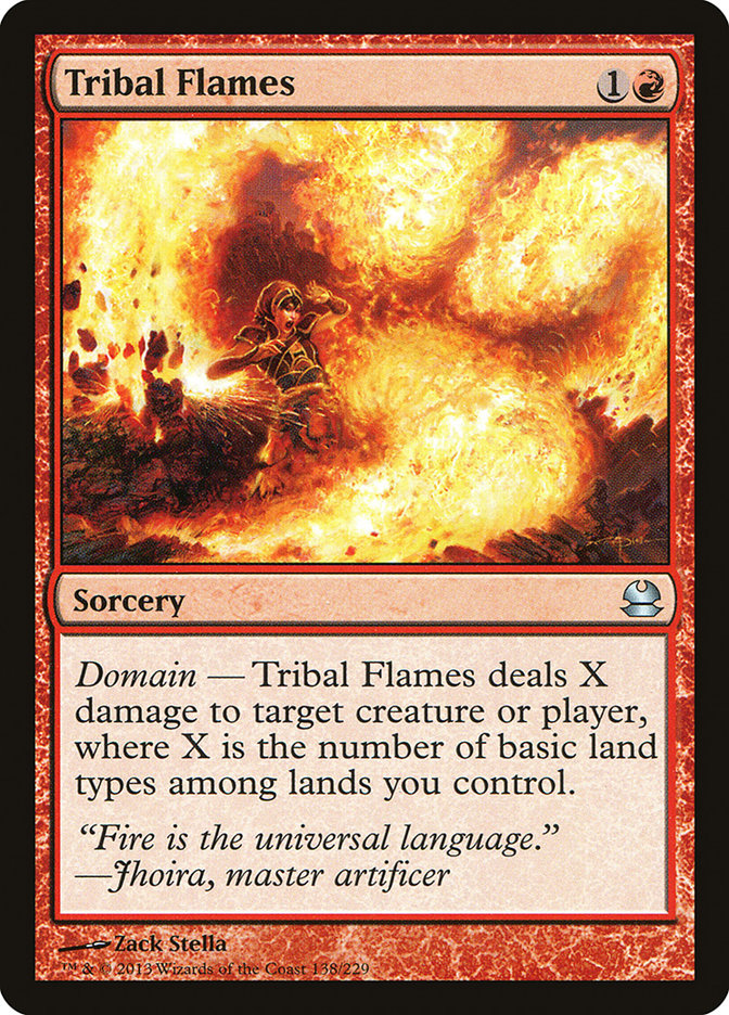 Tribal Flames [Modern Masters] - The Mythic Store | 24h Order Processing