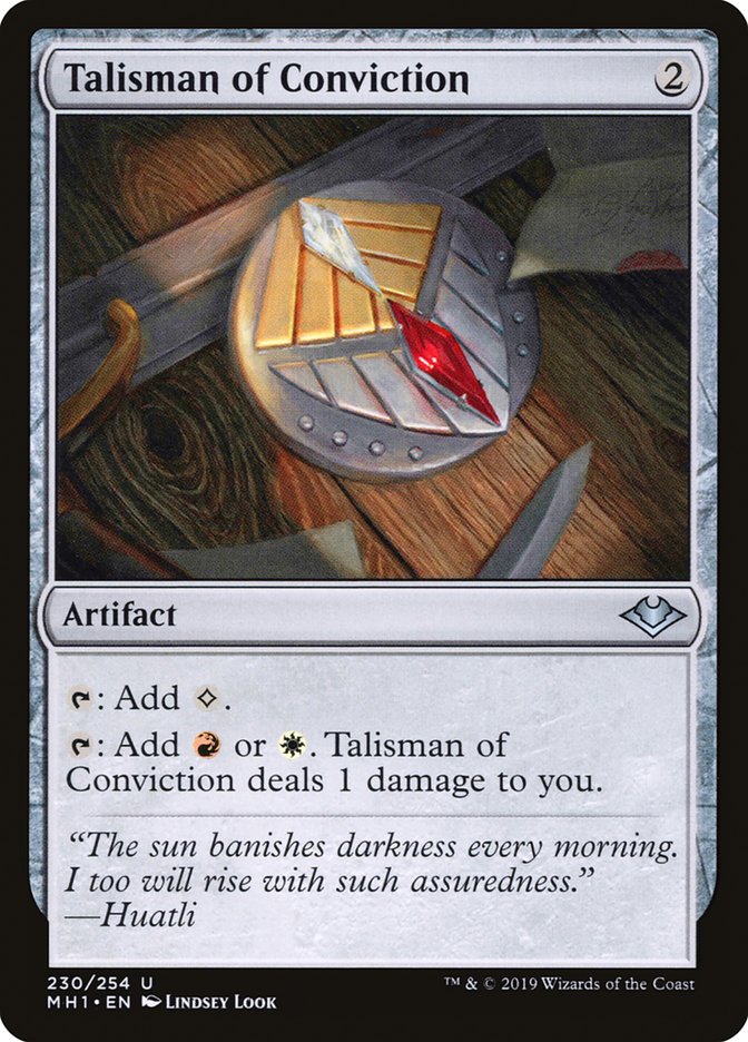 Talisman of Conviction [Modern Horizons] - The Mythic Store | 24h Order Processing