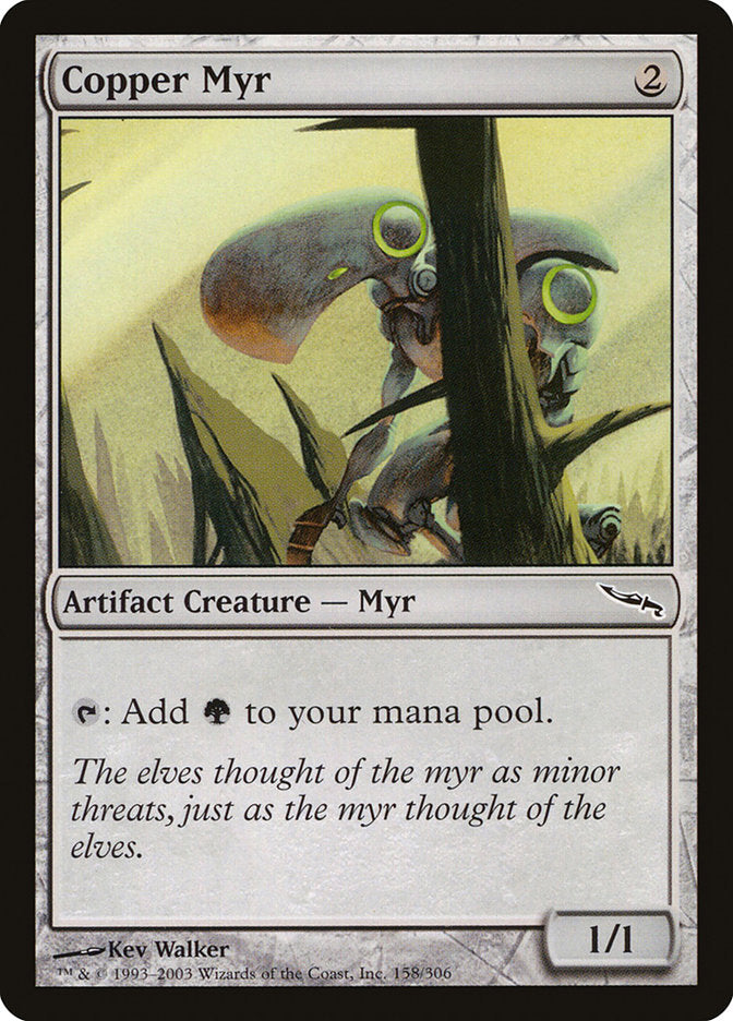 Copper Myr [Mirrodin] - The Mythic Store | 24h Order Processing