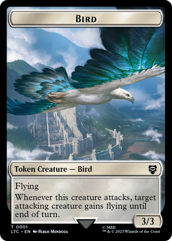 Bird // Food Token [The Lord of the Rings: Tales of Middle-Earth Commander Tokens] - The Mythic Store | 24h Order Processing