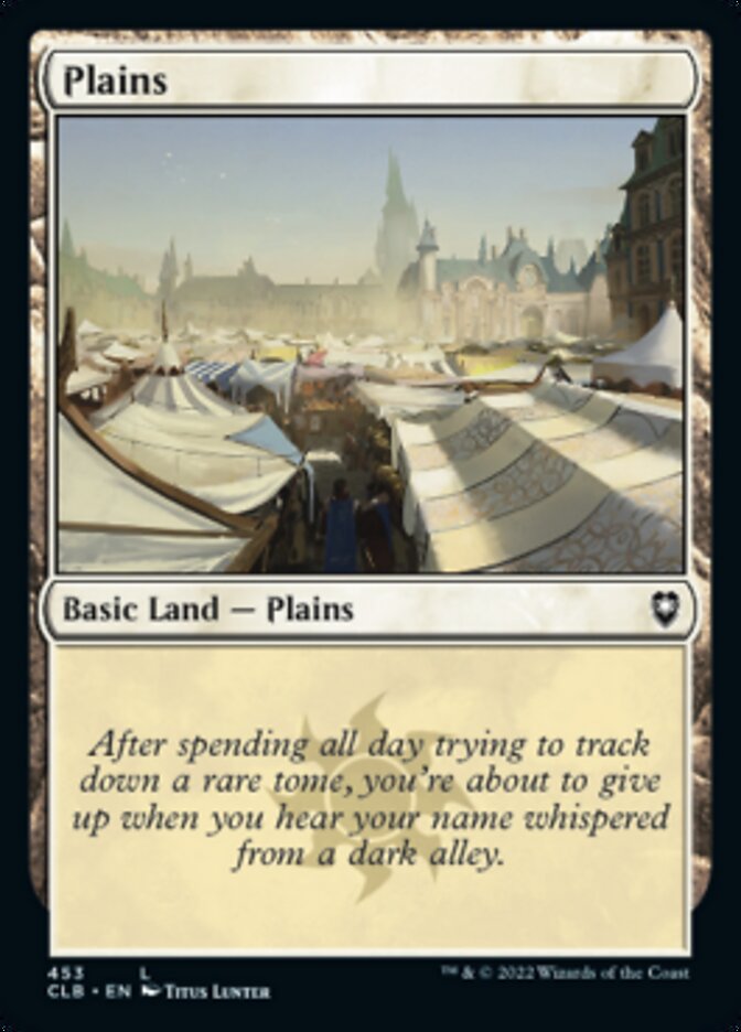 Plains (453) [Commander Legends: Battle for Baldur's Gate] - The Mythic Store | 24h Order Processing