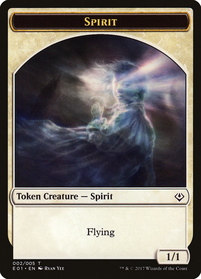 Spirit // Soldier Double-Sided Token [Archenemy: Nicol Bolas Tokens] - The Mythic Store | 24h Order Processing