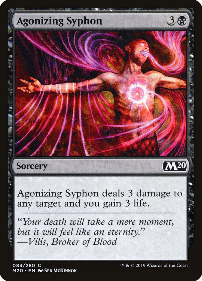Agonizing Syphon [Core Set 2020] - The Mythic Store | 24h Order Processing