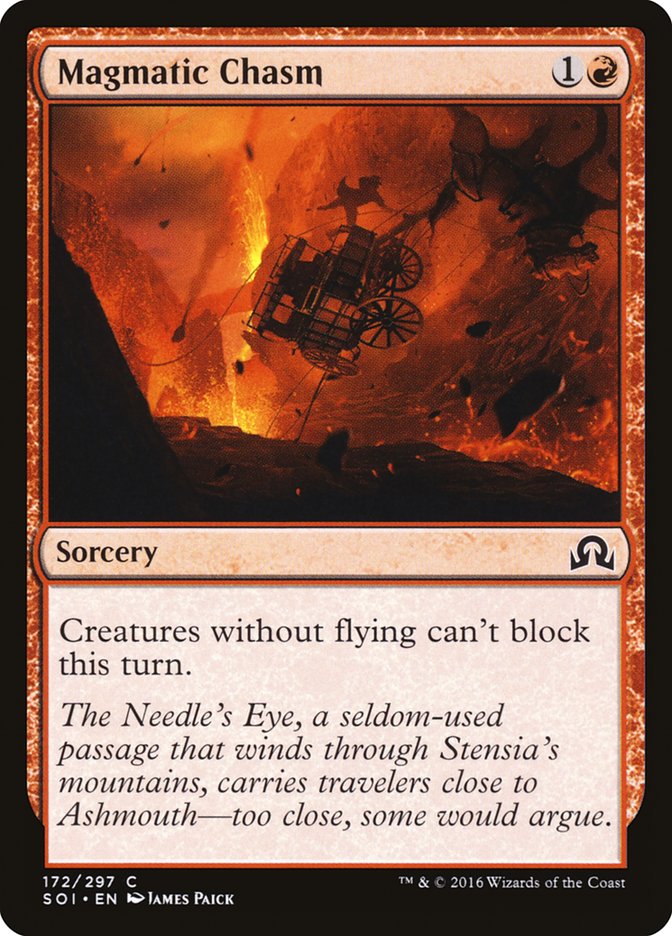 Magmatic Chasm [Shadows over Innistrad] - The Mythic Store | 24h Order Processing