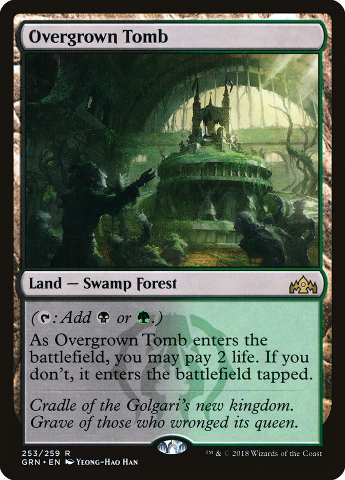 Overgrown Tomb [Guilds of Ravnica] - The Mythic Store | 24h Order Processing