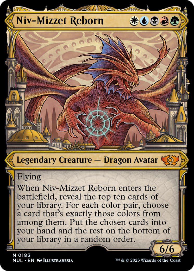 Niv-Mizzet Reborn (Halo Foil) [Multiverse Legends] - The Mythic Store | 24h Order Processing