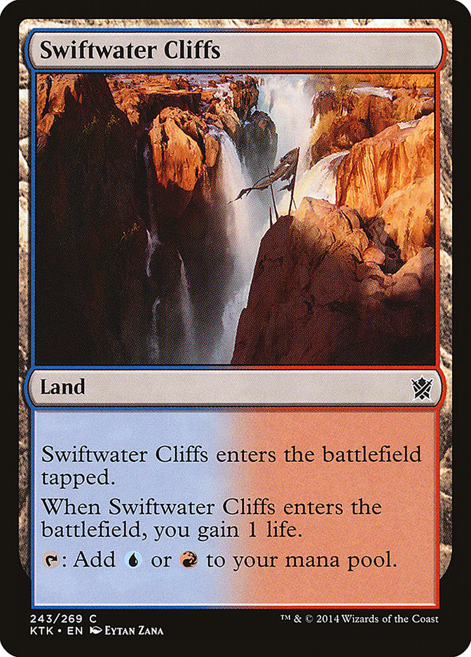 Swiftwater Cliffs [Khans of Tarkir] - The Mythic Store | 24h Order Processing