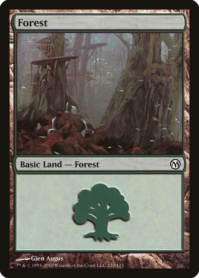 Forest (110) [Duels of the Planeswalkers] - The Mythic Store | 24h Order Processing