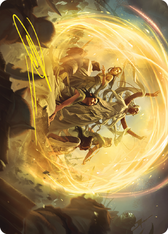 Heroic Intervention Art Card (Gold-Stamped Signature) [The Lord of the Rings: Tales of Middle-earth Art Series] - The Mythic Store | 24h Order Processing