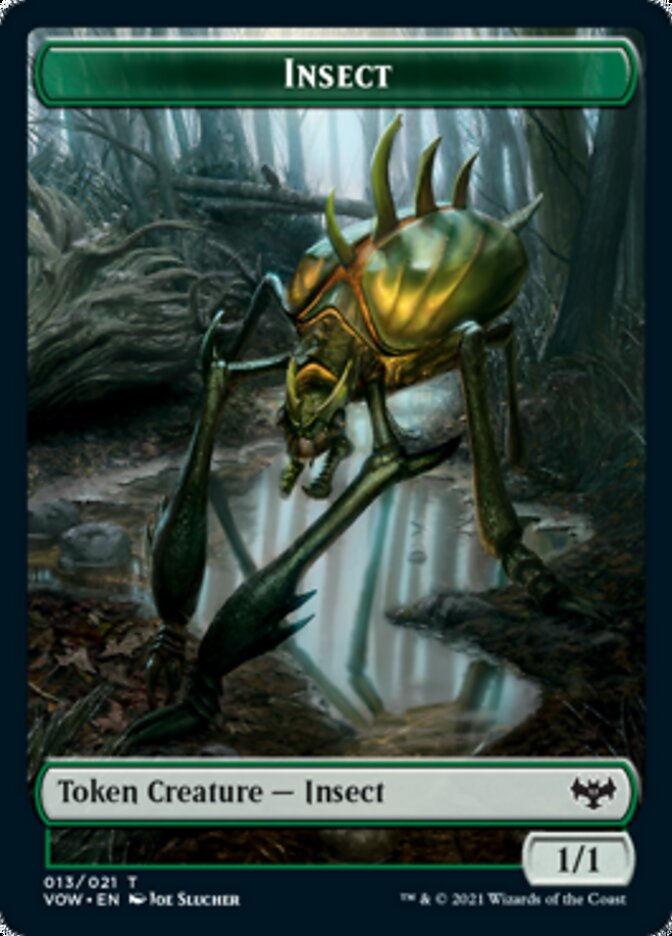 Insect // Spirit (002) Double-Sided Token [Innistrad: Crimson Vow Tokens] - The Mythic Store | 24h Order Processing