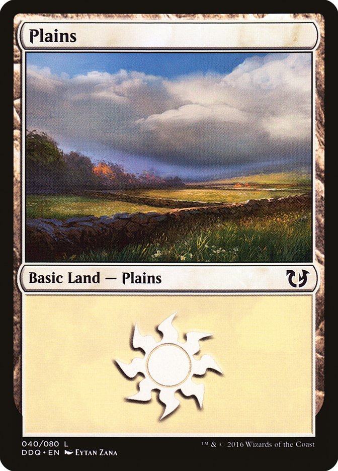 Plains (40) [Duel Decks: Blessed vs. Cursed] - The Mythic Store | 24h Order Processing