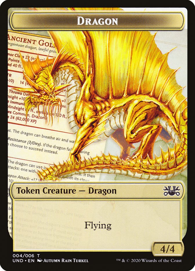 Beeble // Dragon Double-Sided Token [Unsanctioned Tokens] - The Mythic Store | 24h Order Processing