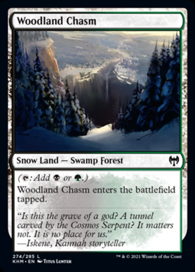 Woodland Chasm [Kaldheim] - The Mythic Store | 24h Order Processing