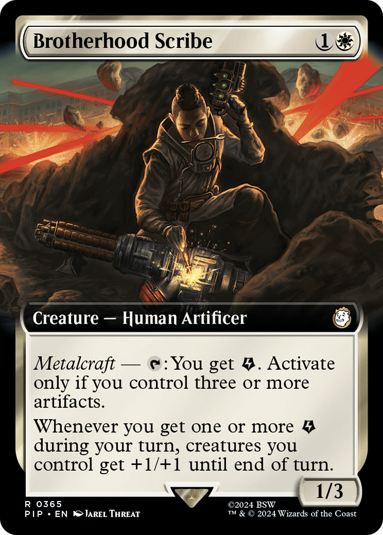 Brotherhood Scribe (Extended Art) [Fallout] - The Mythic Store | 24h Order Processing
