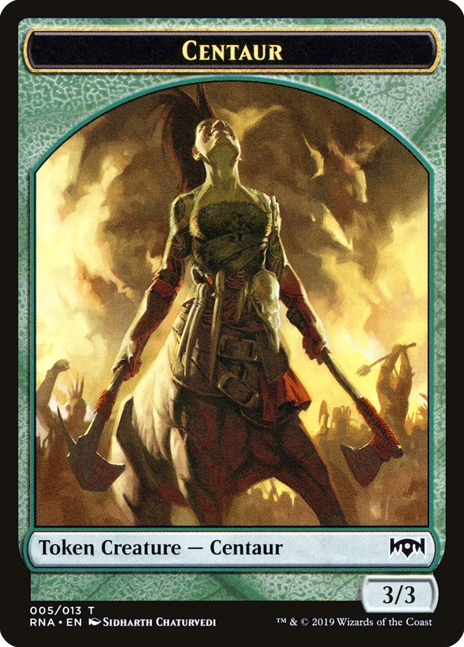 Centaur Token [Ravnica Allegiance Tokens] - The Mythic Store | 24h Order Processing
