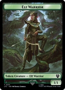 Elf Warrior // Bird Double Sided Token [The Lord of the Rings: Tales of Middle-Earth Commander Tokens] - The Mythic Store | 24h Order Processing
