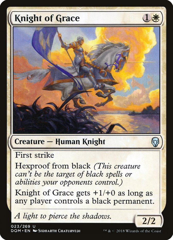 Knight of Grace [Dominaria] - The Mythic Store | 24h Order Processing