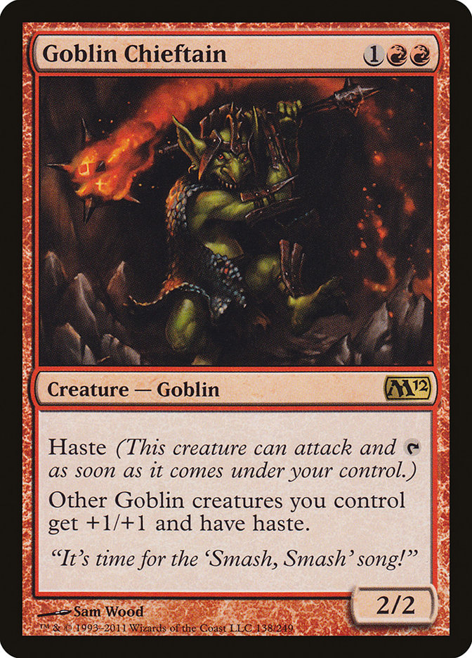 Goblin Chieftain [Magic 2012] - The Mythic Store | 24h Order Processing