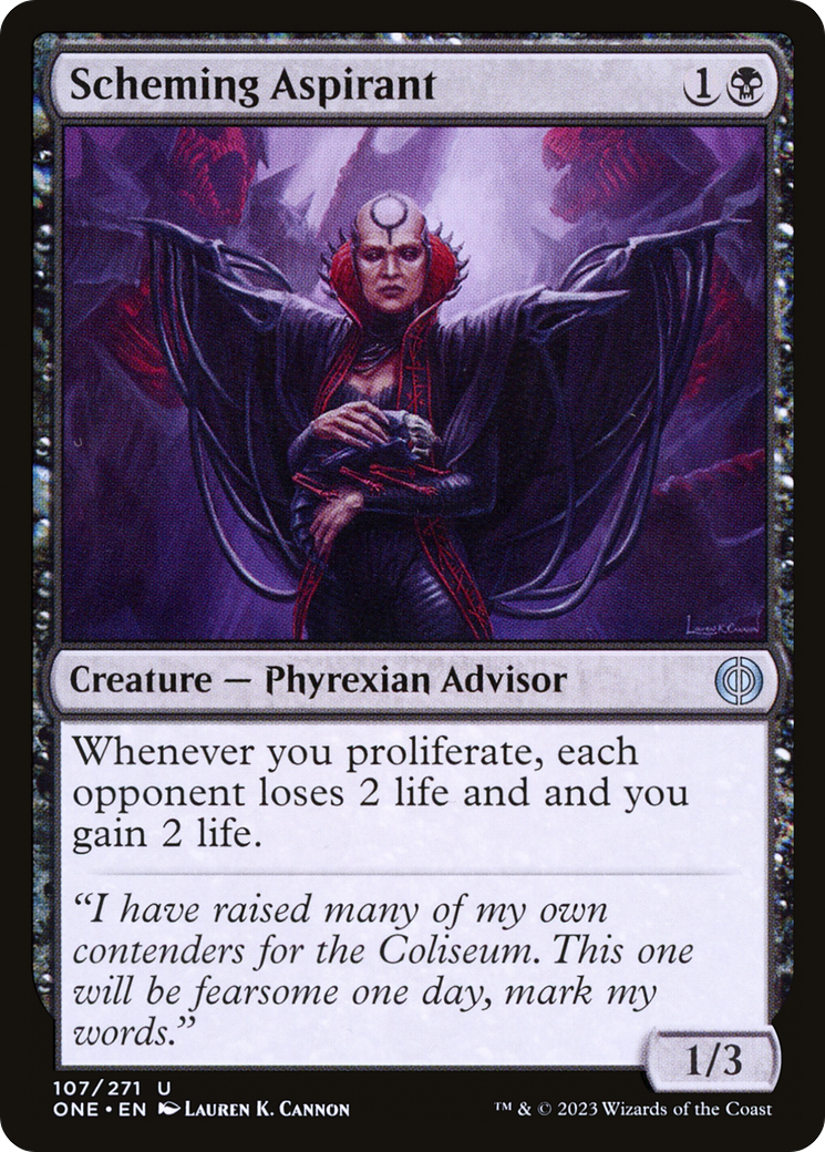 Scheming Aspirant [Phyrexia: All Will Be One] - The Mythic Store | 24h Order Processing