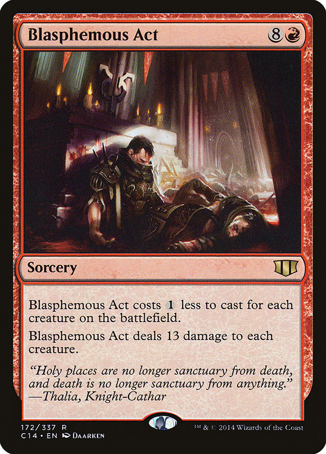 Blasphemous Act [Commander 2014] - The Mythic Store | 24h Order Processing