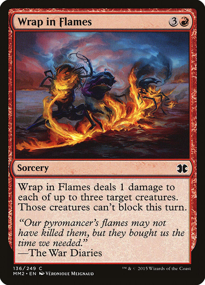 Wrap in Flames [Modern Masters 2015] - The Mythic Store | 24h Order Processing
