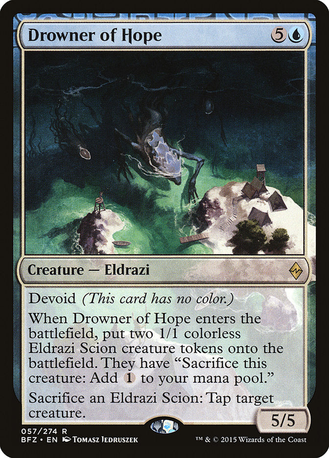 Drowner of Hope [Battle for Zendikar] - The Mythic Store | 24h Order Processing