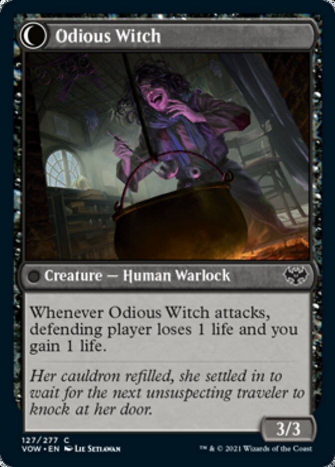 Ragged Recluse // Odious Witch [Innistrad: Crimson Vow] - The Mythic Store | 24h Order Processing