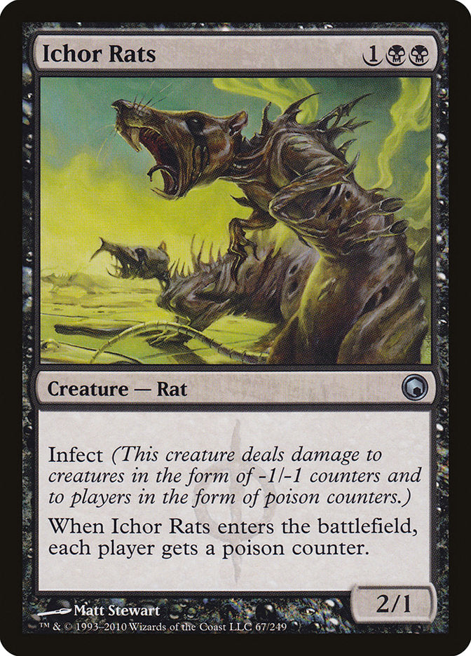 Ichor Rats [Scars of Mirrodin] - The Mythic Store | 24h Order Processing