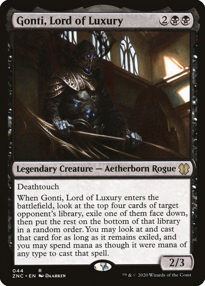 Gonti, Lord of Luxury [Zendikar Rising Commander] - The Mythic Store | 24h Order Processing