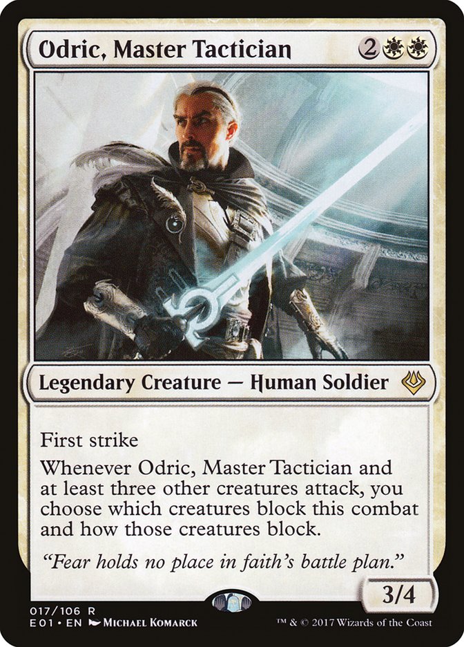 Odric, Master Tactician [Archenemy: Nicol Bolas] - The Mythic Store | 24h Order Processing