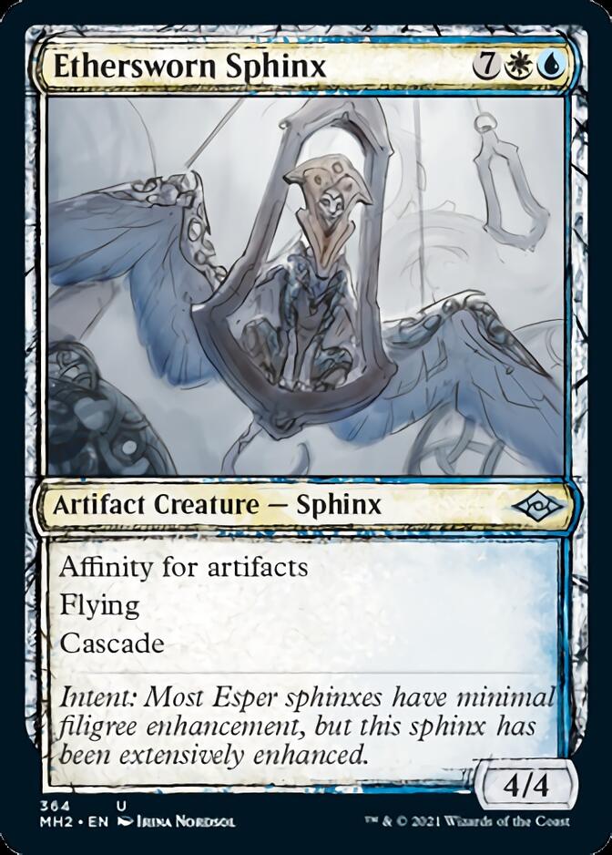 Ethersworn Sphinx (Sketch) [Modern Horizons 2] - The Mythic Store | 24h Order Processing