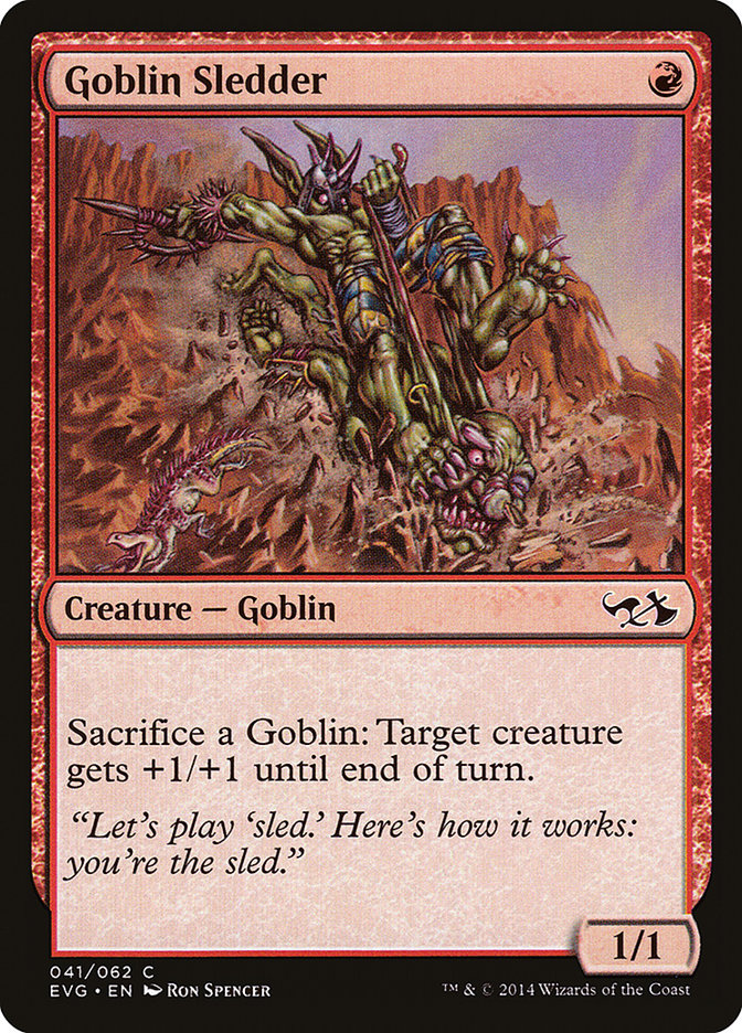 Goblin Sledder (Elves vs. Goblins) [Duel Decks Anthology] - The Mythic Store | 24h Order Processing